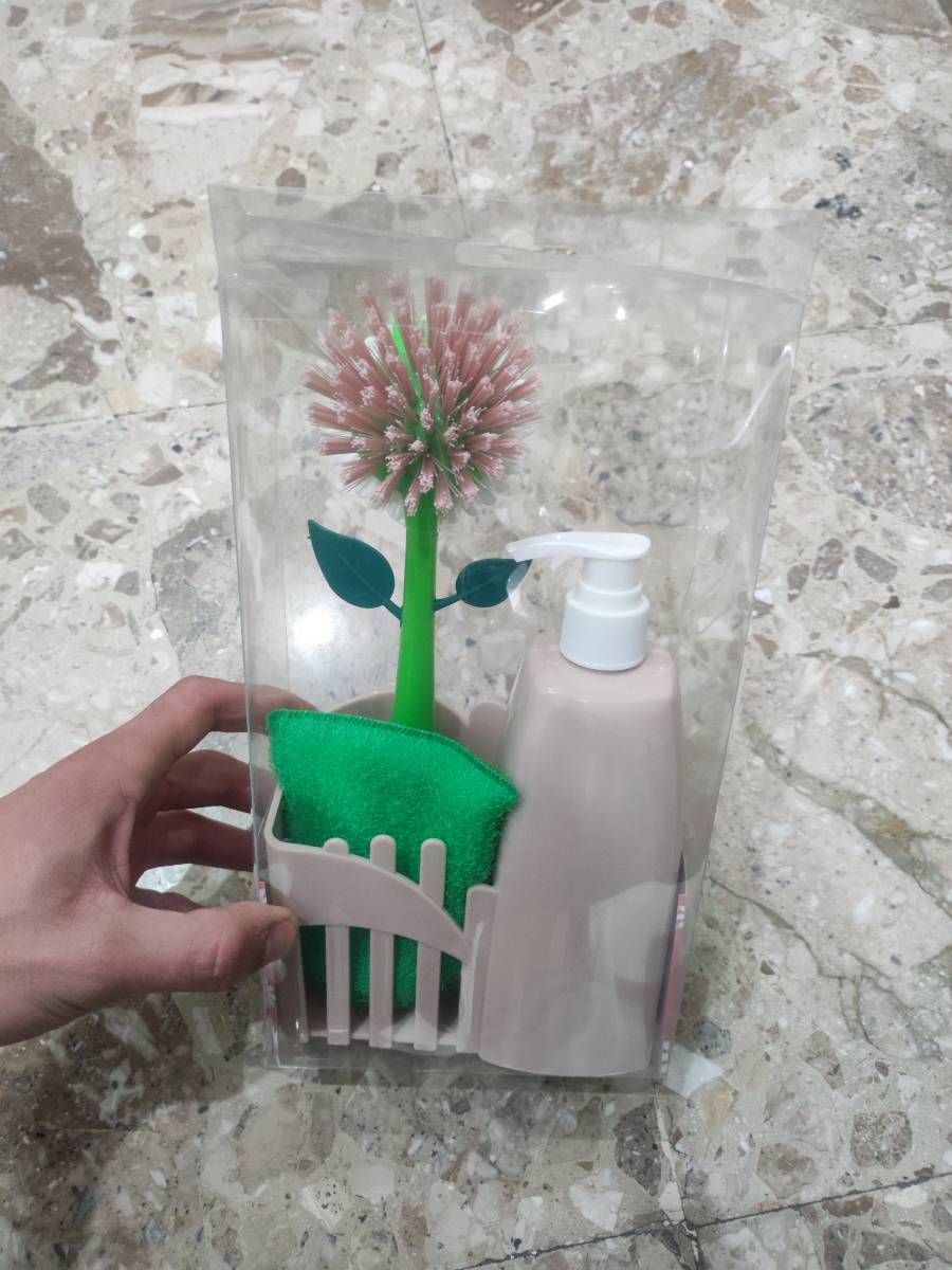 Porta sapone e spugnetta