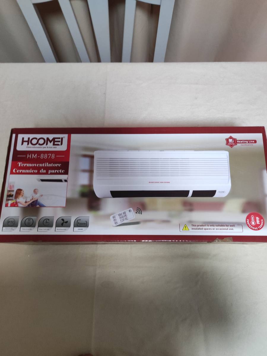 Termo ventilatore ceramico